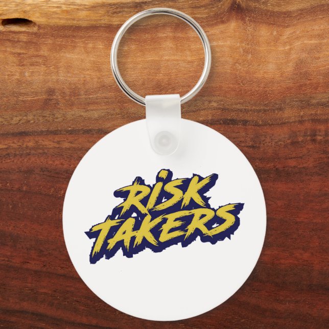 Porte-clés "Risk Takers" Graffiti Street Art (Recto)