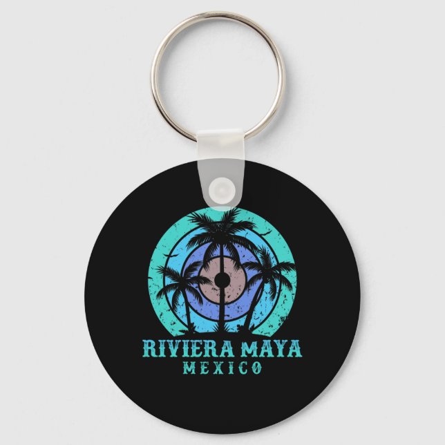 Porte-clés Riviera Maya Mexique (Recto)