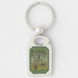Porte-clés Robin des bois dans la forêt de Sherwood