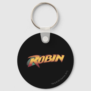 Porte-clés Robin Name Logo