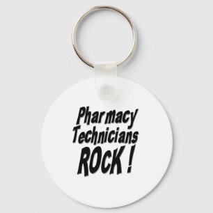 Porte-clés Roche de techniciens de pharmacie ! Porte - clé