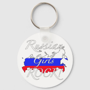 Porte-clés Roche russe de filles !