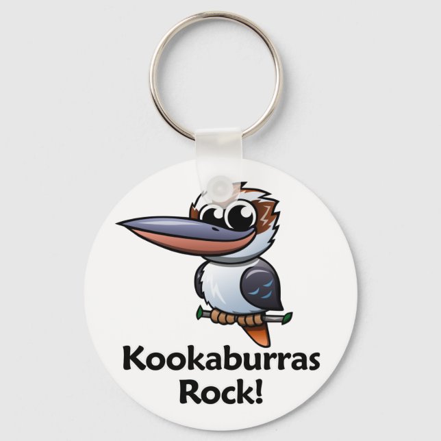 Porte-clés Rocher de Kookaburras ! (Recto)
