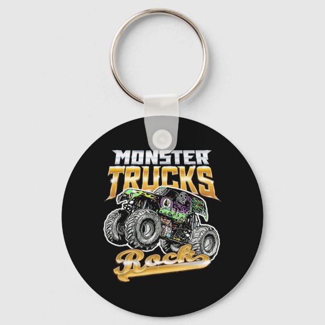 Porte-clés Rocher Monster Truck (Recto)