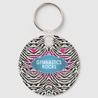 Porte-clés Roches gymnastiques mignonnes Porte - clé ZEBRA ro