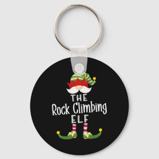 Porte-clés Rock Climbing Elf Group Christmas Funny Pajama Par