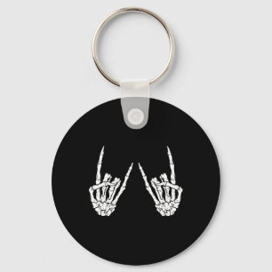 Porte-clés Rock On Band Rock Et Roll Costume Halloween Hommes