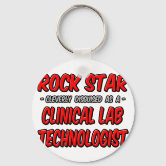 Porte-clés Rock Star .. Technologue en laboratoire clinique
