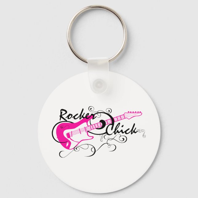 Porte-clés Rocker chick (Recto)