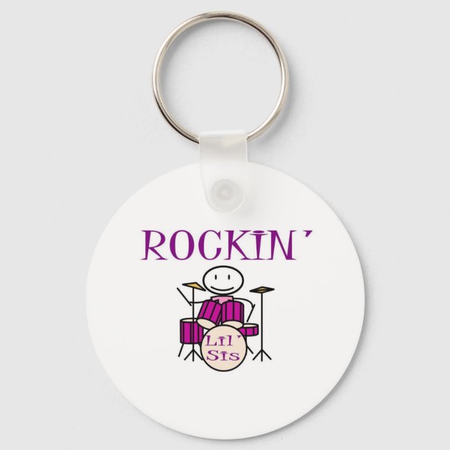 Porte-clés rockin lil sis (Recto)