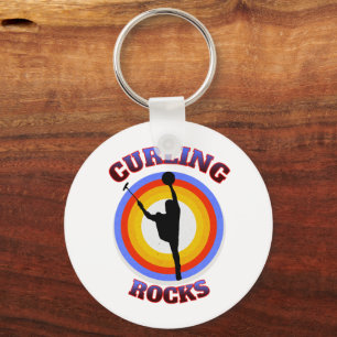 Porte-clés Rocks de curling