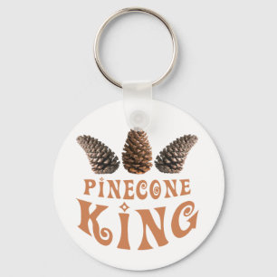 Porte-clés Roi de cône de pin