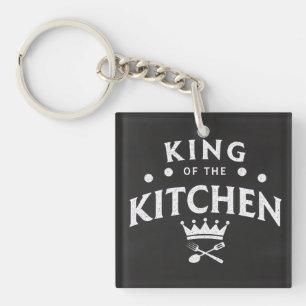 Porte-clés Roi de la Couronne de Cuisine – Nourriture drôle B