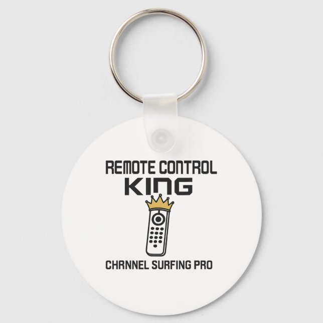 Porte-clés Roi de la télécommande (channel Surfing Pro) Graph (Recto)