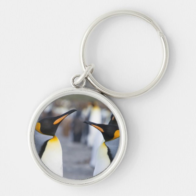 Porte-clés Roi Pingouin (Devant)