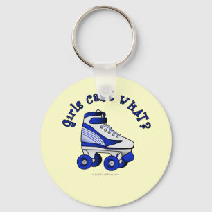 Porte-clés Roller Derby Skate - Bleu