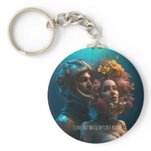 Porte-clés romantique pour votre personne spéciale