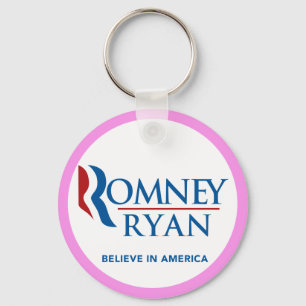 Porte-clés Romney Ryan croient à l'Amérique ronde (la