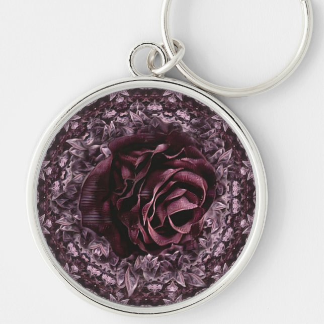 Porte-clés Rosace Mandala  (Devant)