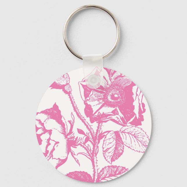 Porte-clés Rose Antique Rose (Recto)