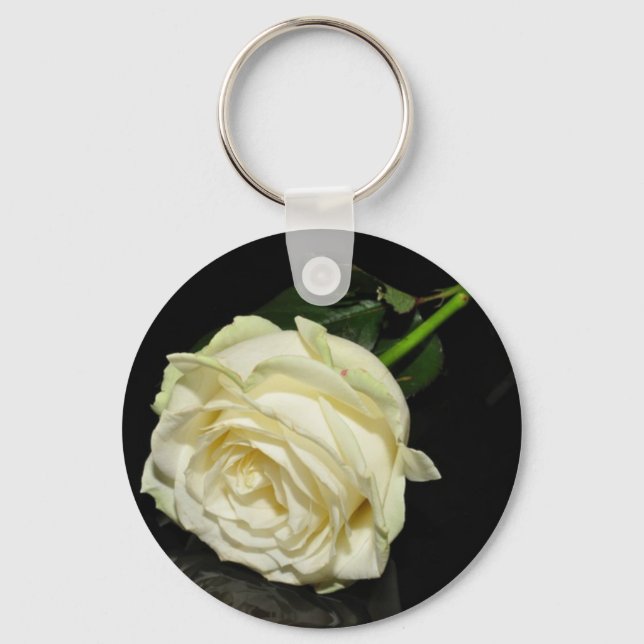 Porte-clés Rose de crème (Recto)