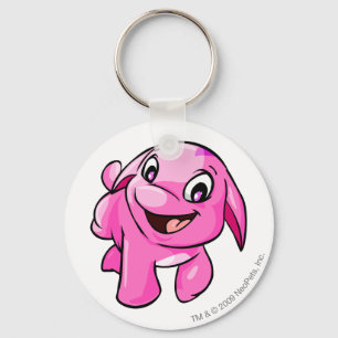 Porte-clés Rose de Poogle