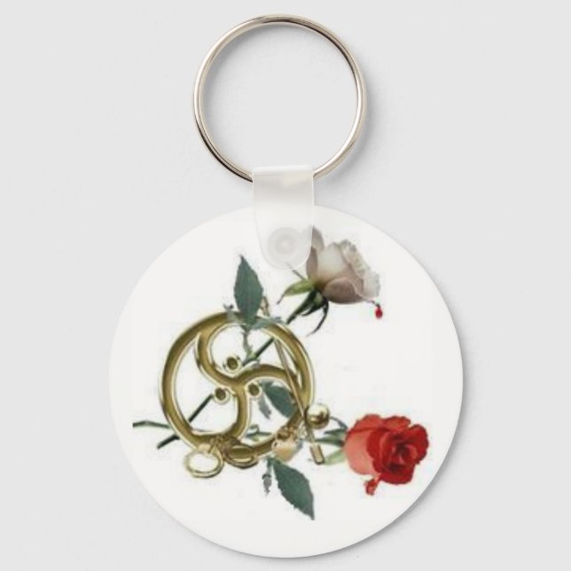 Porte-clés rose de triskellion (Recto)