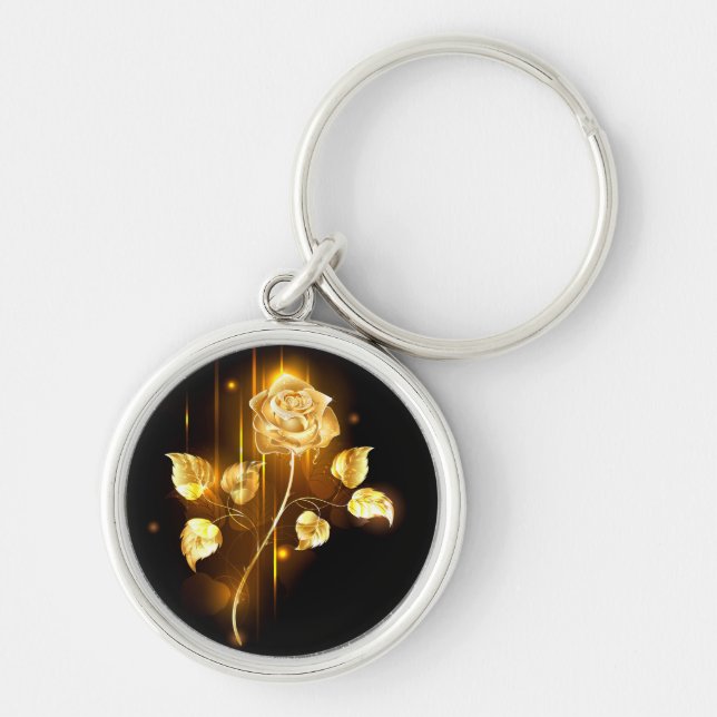 Porte-clés Rose d'or ( rose d'or ) (Devant)