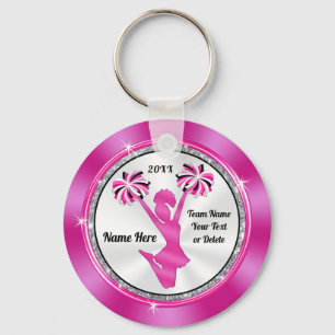 Porte-clés Rose et Blanc Cadeaux de Joie Pas Chers ou VOS COU