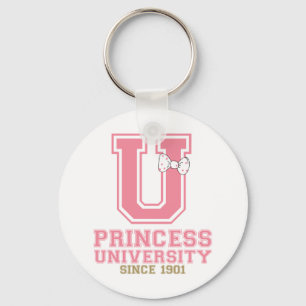 Porte-clés Rose et blanc La Princess University Girly Academy