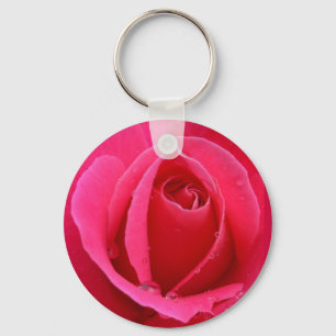 Porte-clés Rose Key Chains Romantic Red Flower Gifts