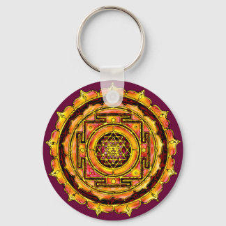 Porte-clés Rose Yantra Porte - clé