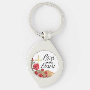 Porte-clés Roses dans le désert