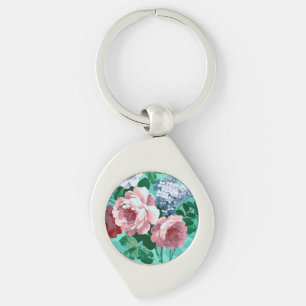 Porte-clés Roses roses
