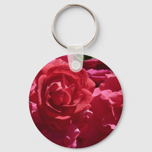Porte-clés Roses rouges (Recto)