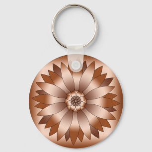 Porte-clés Rosette de cuivre