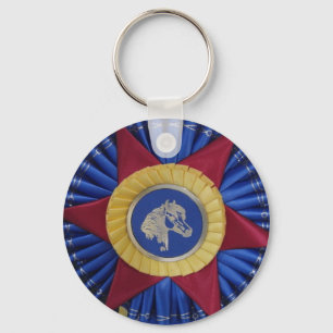 Porte-clés Rosette du spectacle de chevaux