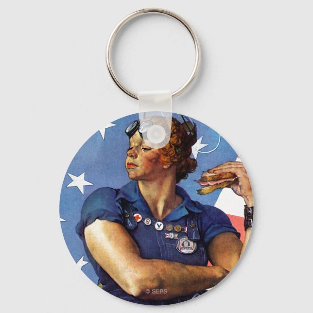 Porte-clés Rosie the Riveter (Recto)