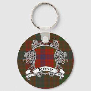 Porte-clés Ross Tartan Shield