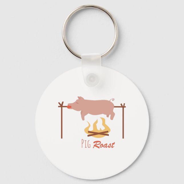Porte-clés Rôti de porc (Recto)