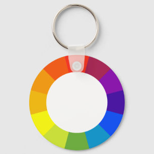 Porte-clés roue de couleur