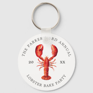 Porte-clés Rouge   Gâteau de homard