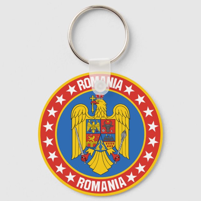 Porte-clés Roumanie (Recto)