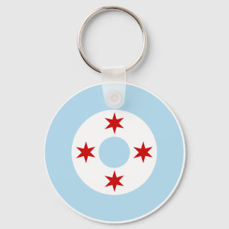Porte-clés Roundel de la Chicago Air Force (Fighter Wing)