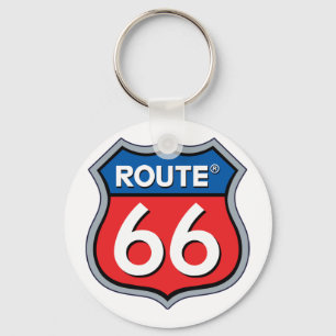 Porte-clés Route 66 Logo