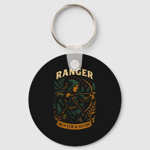 Porte-clés Rpg Gamer Ranger D20 Dice Nerdy Geek Hommes Femmes