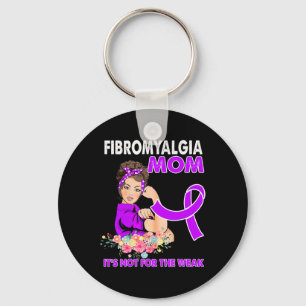 Porte-clés Ruban de sensibilisation à la fibromyalgie 1