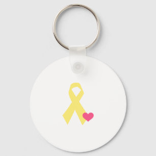 Porte-clés Ruban jaune