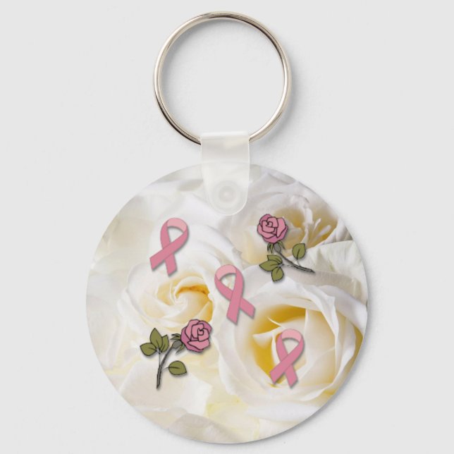 Porte-clés Ruban rose BCA (Recto)