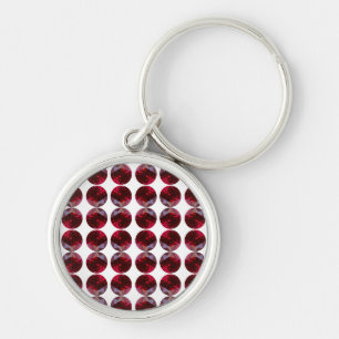 Porte-clés Ruby Gemstone Porte - clé